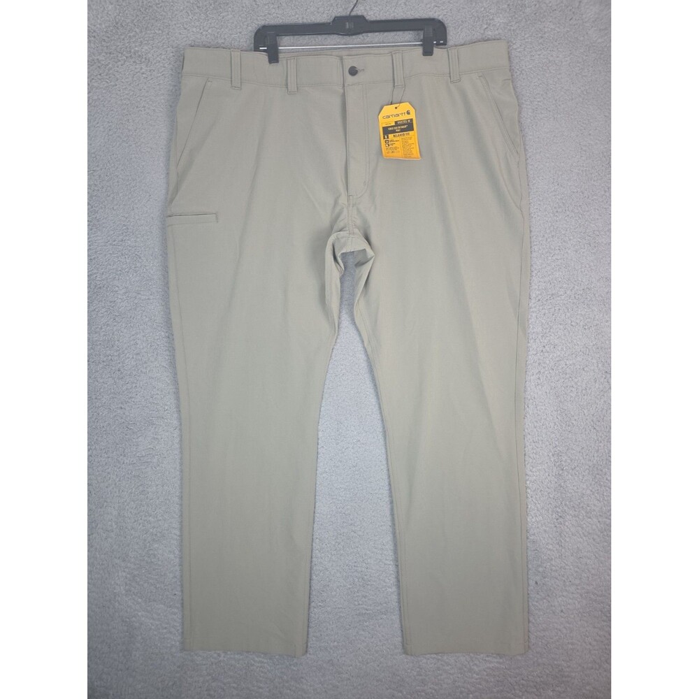 Carhartt Force Sun Defender Relaxed Fit Pants Mens 2XL 46x31 Greige BN6265-M NWT